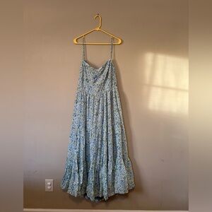 knee length dresses for ladies High Neck Tie-Back Midi Dress